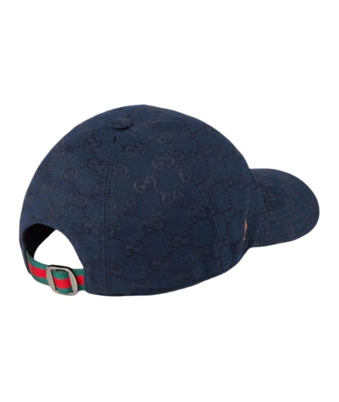 GUCCI Синяя кепка, фото 4