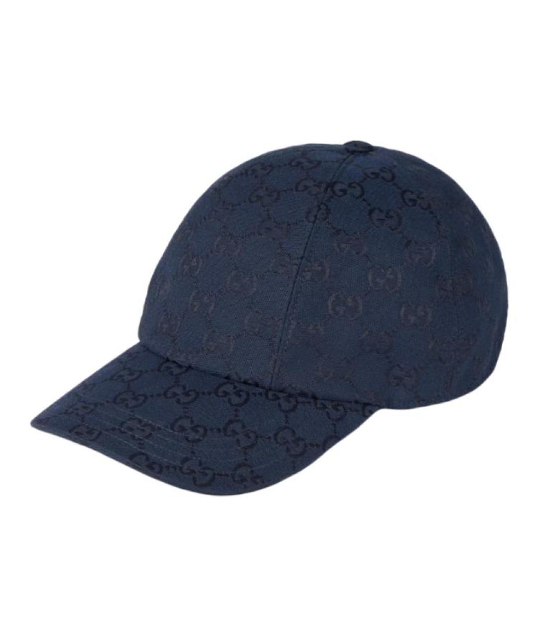 GUCCI Синяя кепка, фото 1