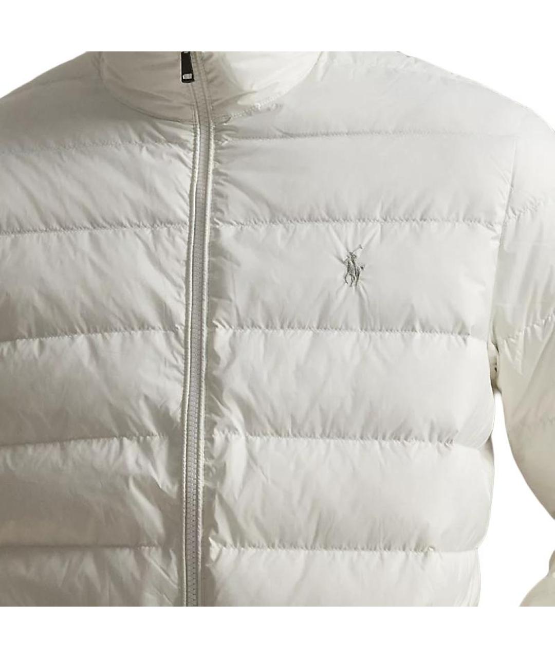 POLO RALPH LAUREN Белый пуховик, фото 4