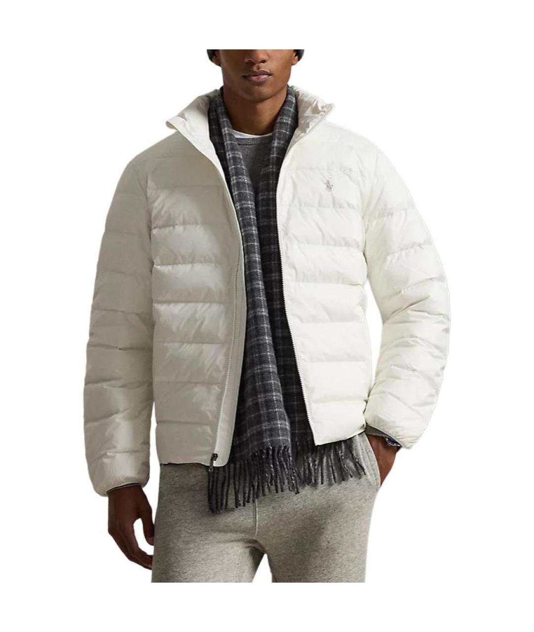 POLO RALPH LAUREN Белый пуховик, фото 2
