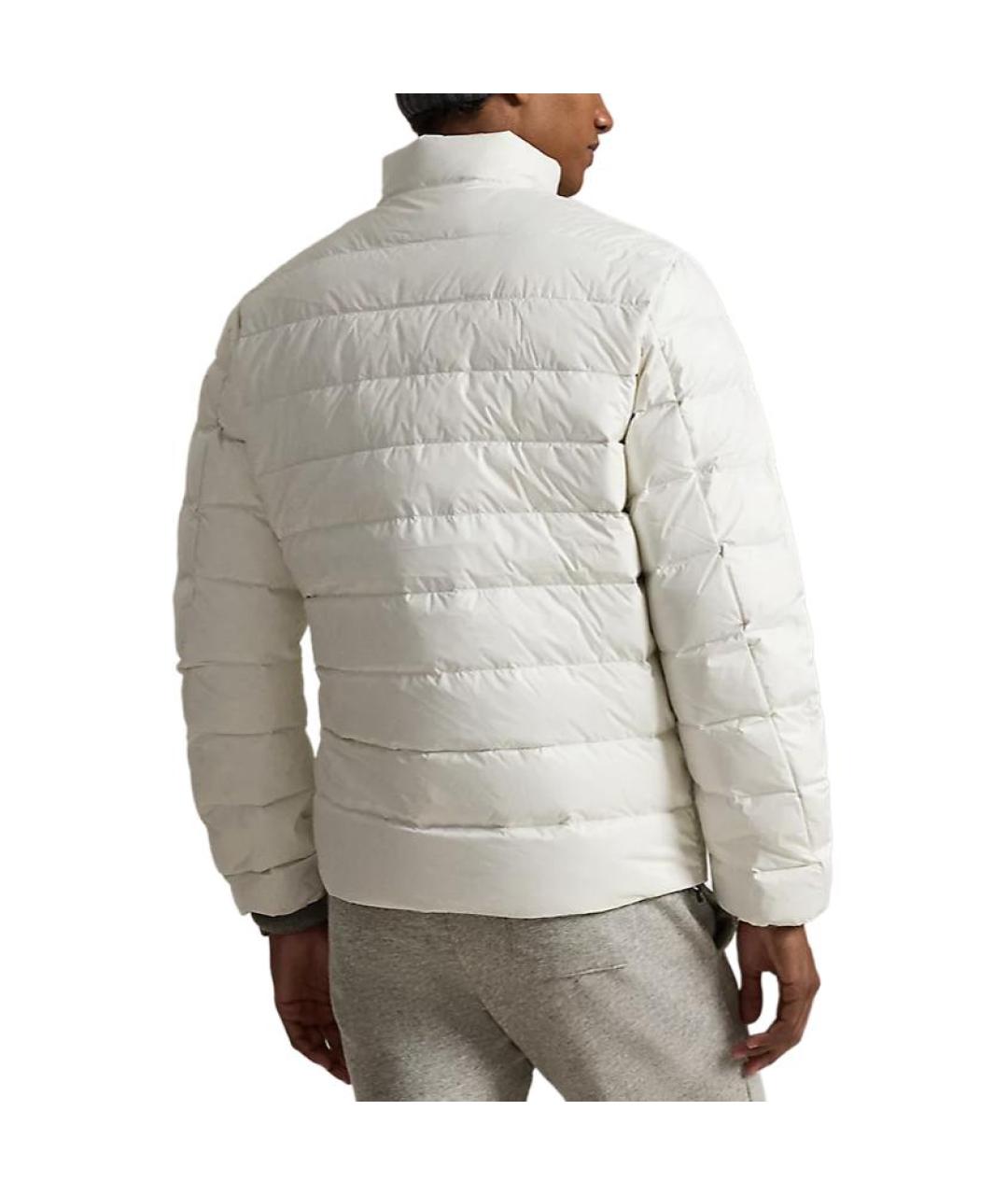 POLO RALPH LAUREN Белый пуховик, фото 3