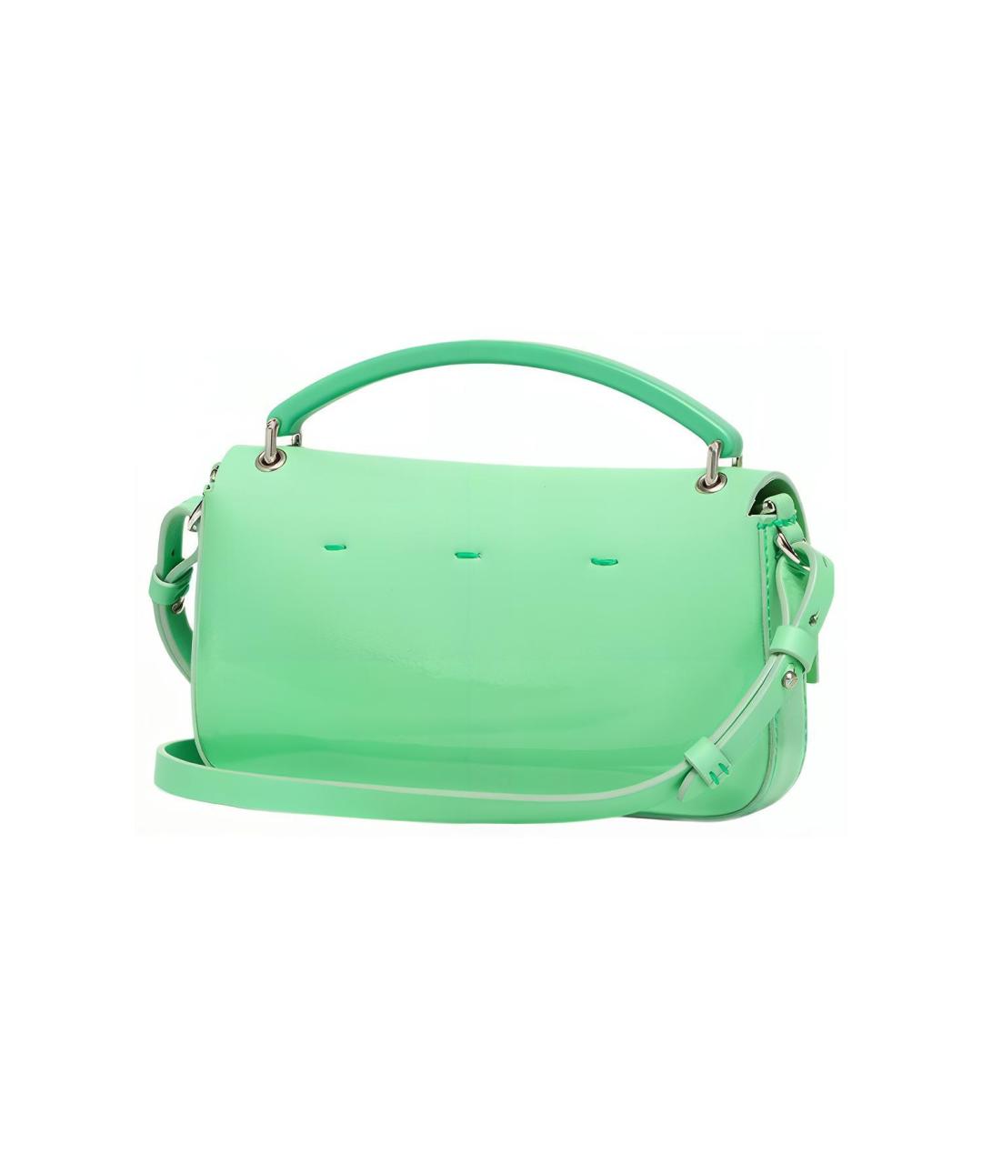 FENDI Зеленая кожаная поясная сумка, фото 2
