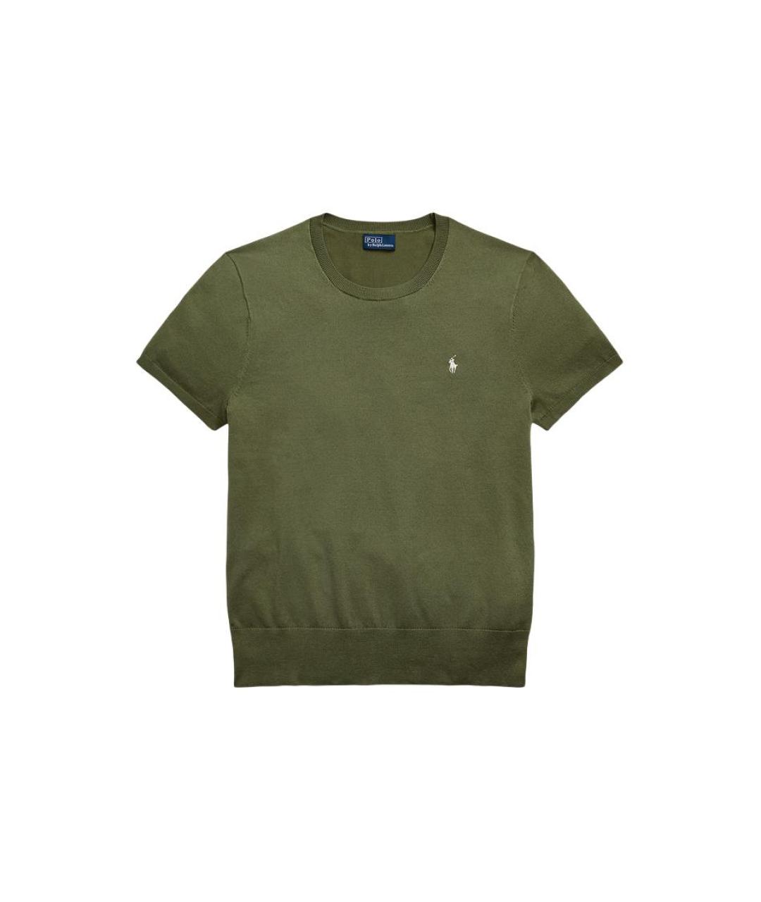 POLO RALPH LAUREN Зеленый джемпер / свитер, фото 5