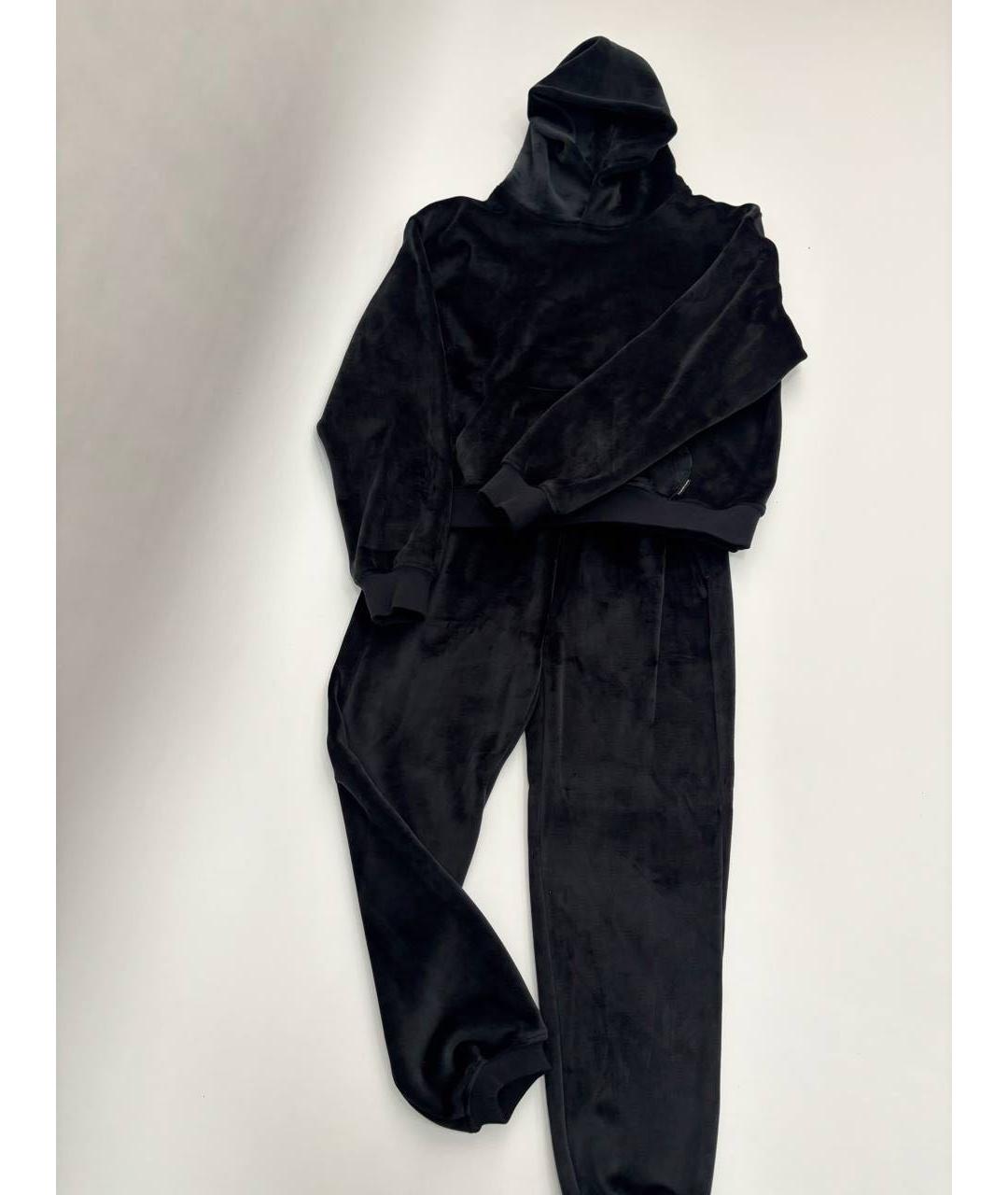 ALEXANDER WANG Черный велюровый спортивные костюмы, фото 2