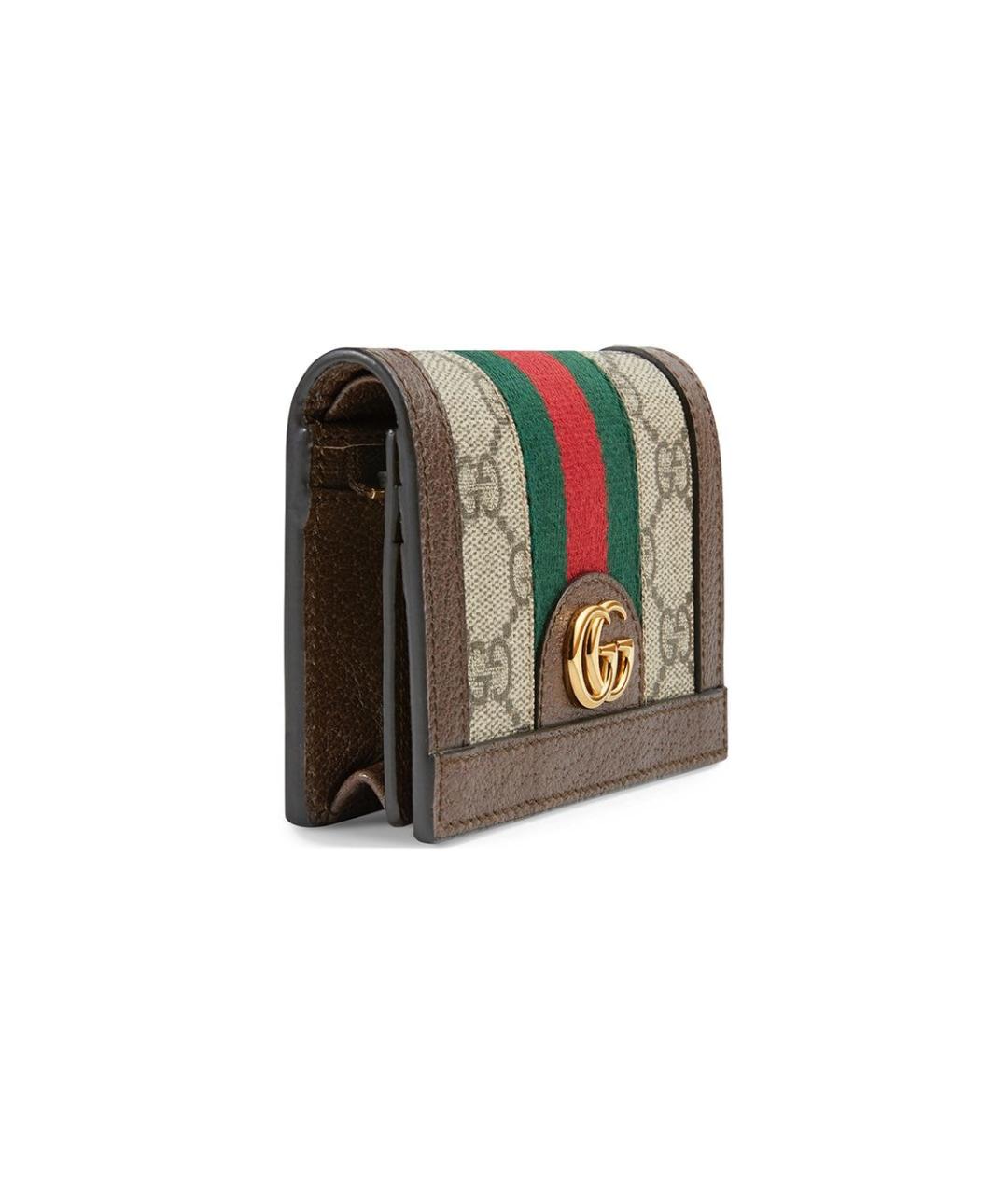 GUCCI Коричневый кошелек, фото 3