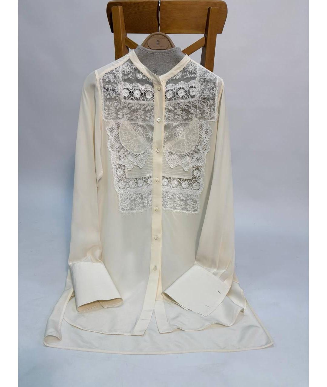 ERMANNO SCERVINO Белая рубашка, фото 7
