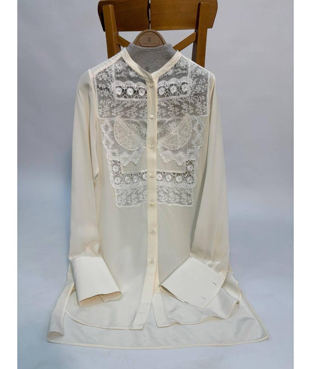 ERMANNO SCERVINO Белая рубашка, фото 6