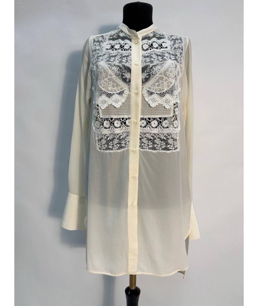 ERMANNO SCERVINO Белая рубашка, фото 5