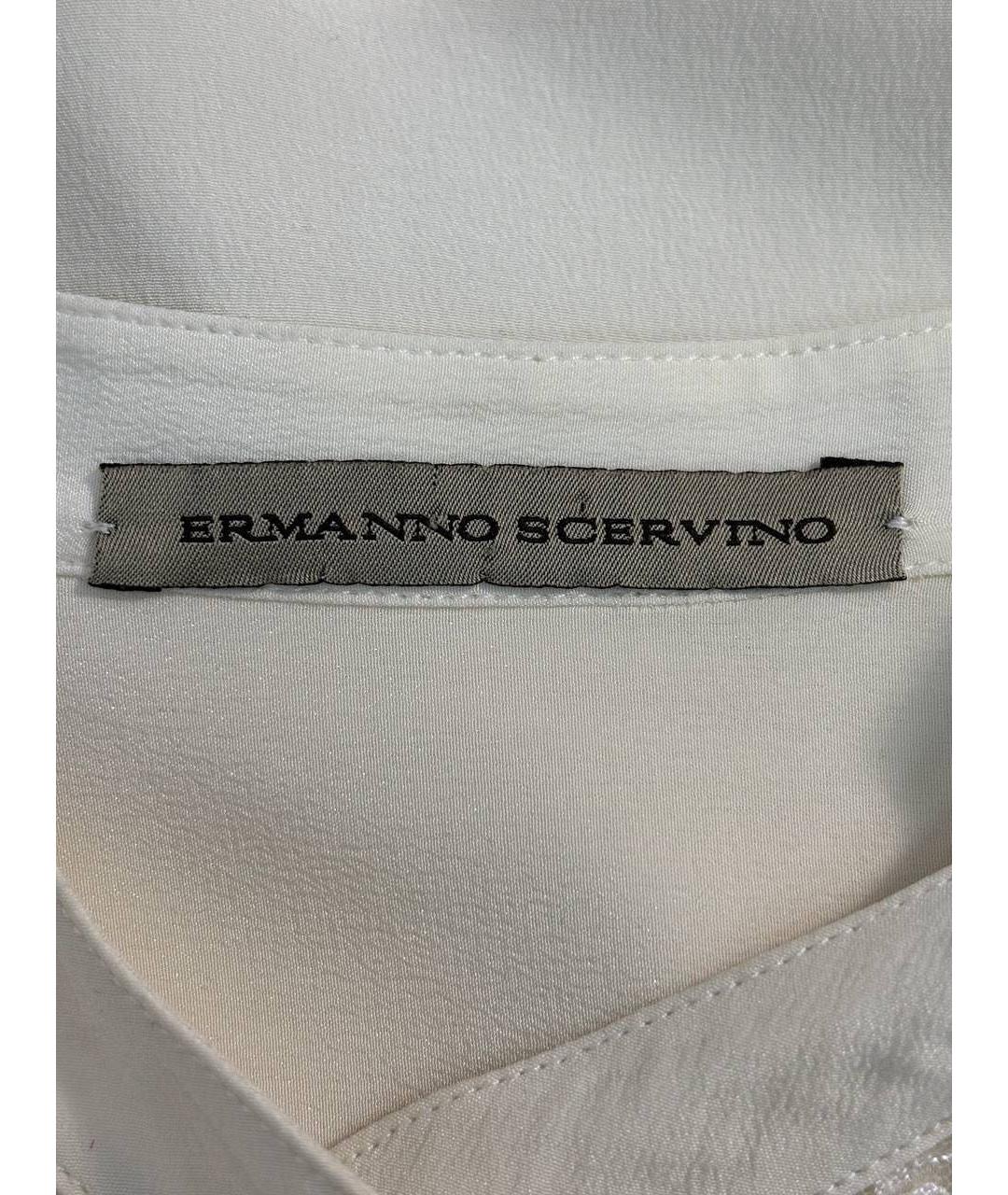 ERMANNO SCERVINO Белая рубашка, фото 3