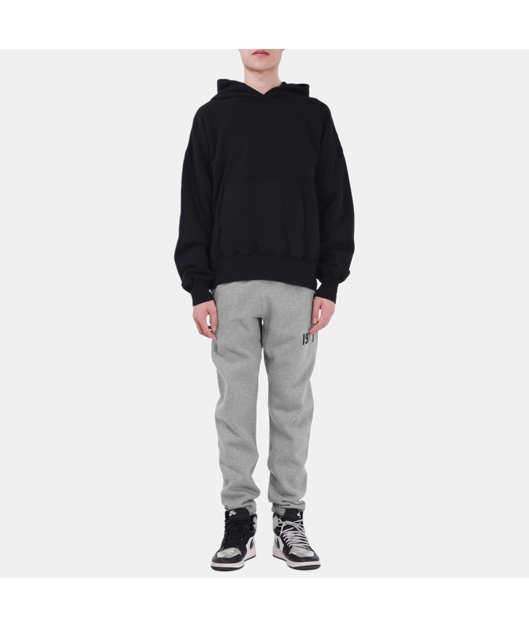FEAR OF GOD ESSENTIALS Серые хлопковые повседневные брюки, фото 3