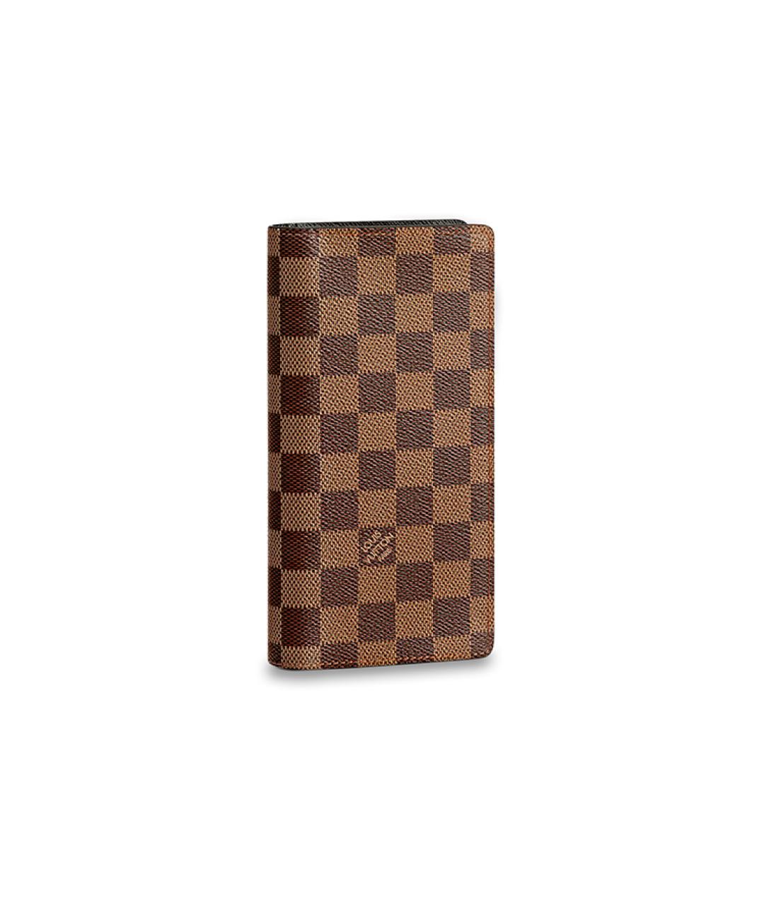 LOUIS VUITTON Коричневый кошелек, фото 6
