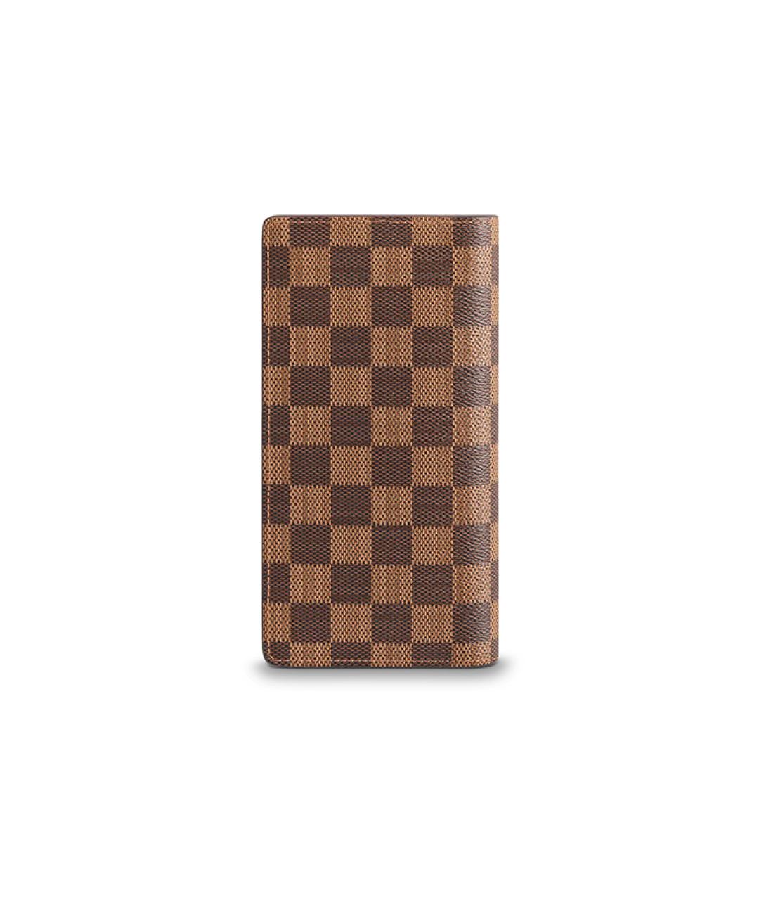 LOUIS VUITTON Коричневый кошелек, фото 3