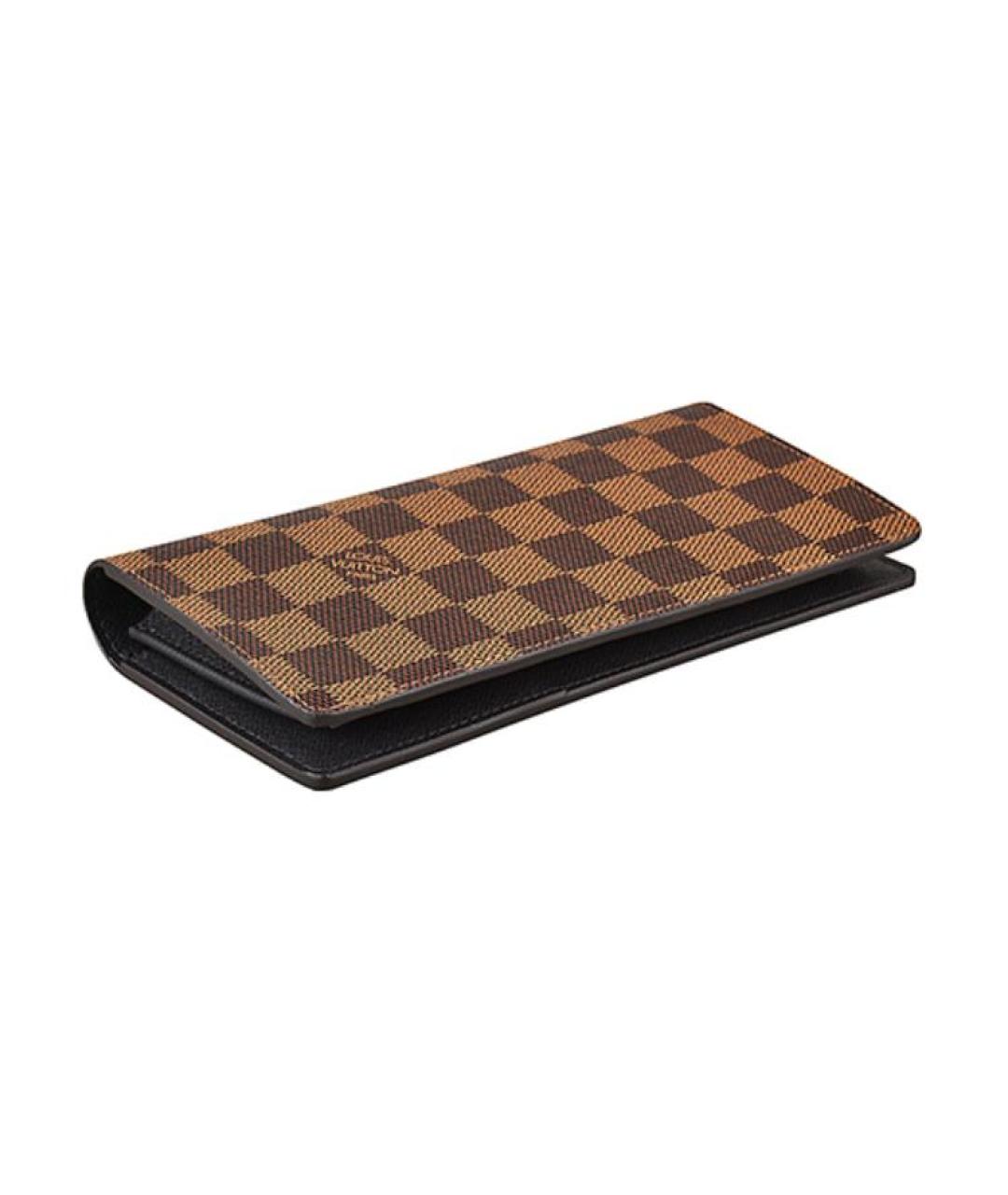 LOUIS VUITTON Коричневый кошелек, фото 2