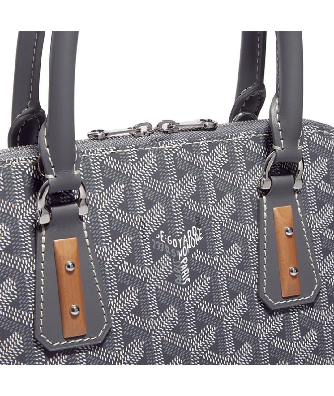 GOYARD Серая сумка через плечо, фото 4