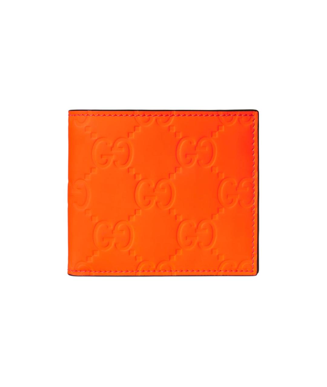 GUCCI Оранжевый кошелек, фото 6
