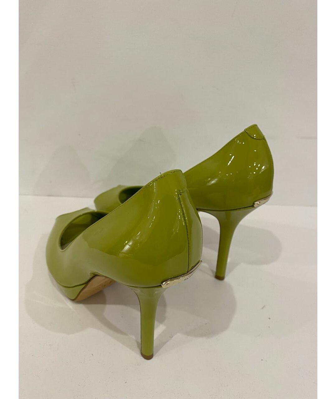 CHRISTIAN DIOR PRE-OWNED Зеленые туфли из лакированной кожи, фото 3