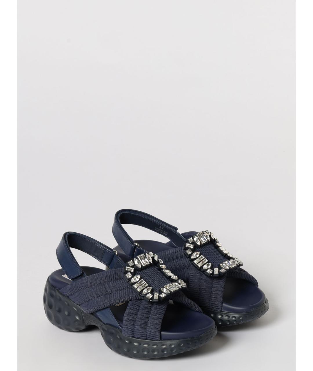 ROGER VIVIER Синие сандалии, фото 2