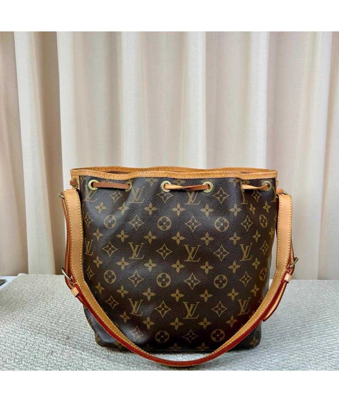 LOUIS VUITTON Коричневая сумка через плечо, фото 2