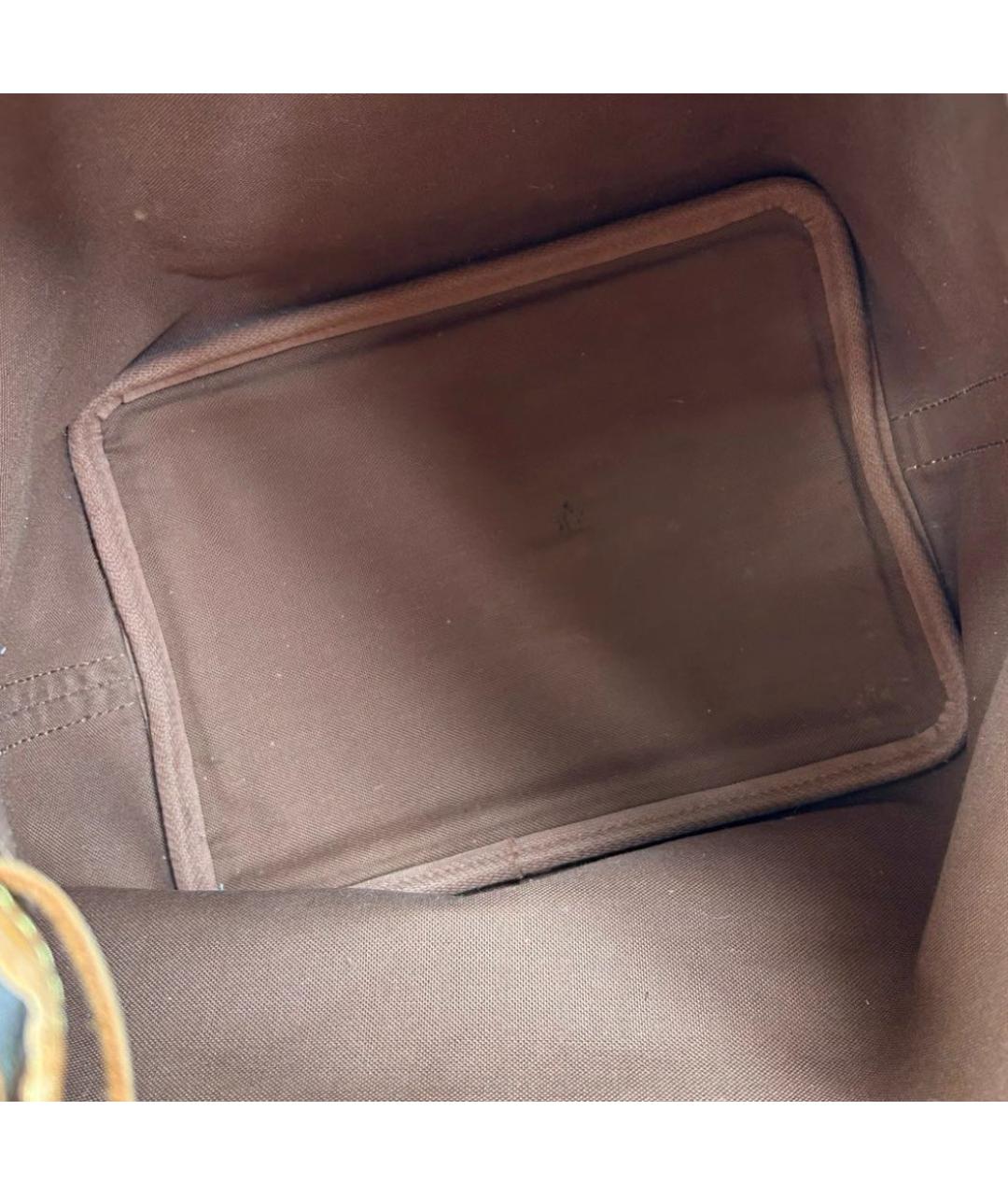 LOUIS VUITTON Коричневая сумка через плечо, фото 8