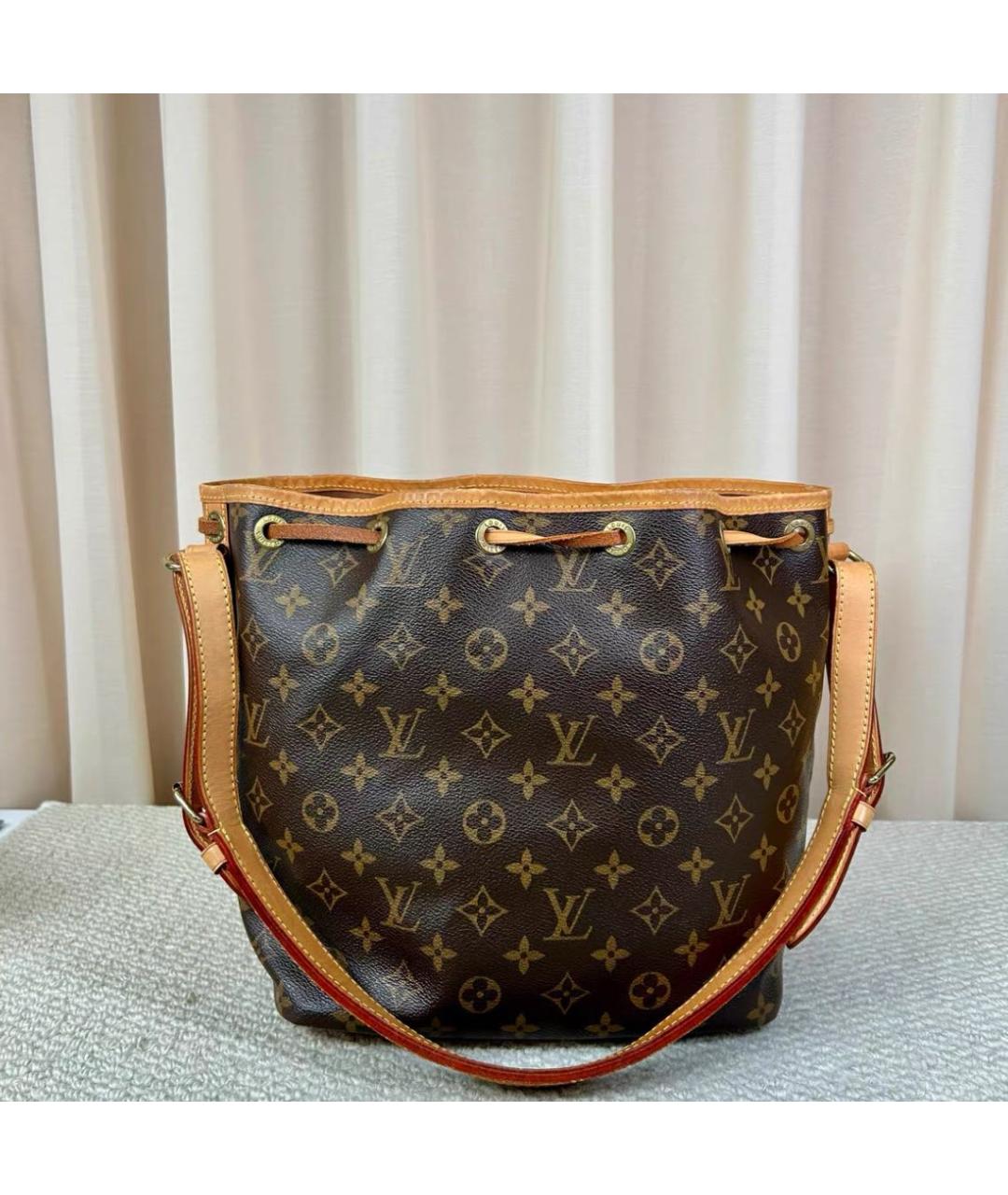LOUIS VUITTON Коричневая сумка через плечо, фото 9