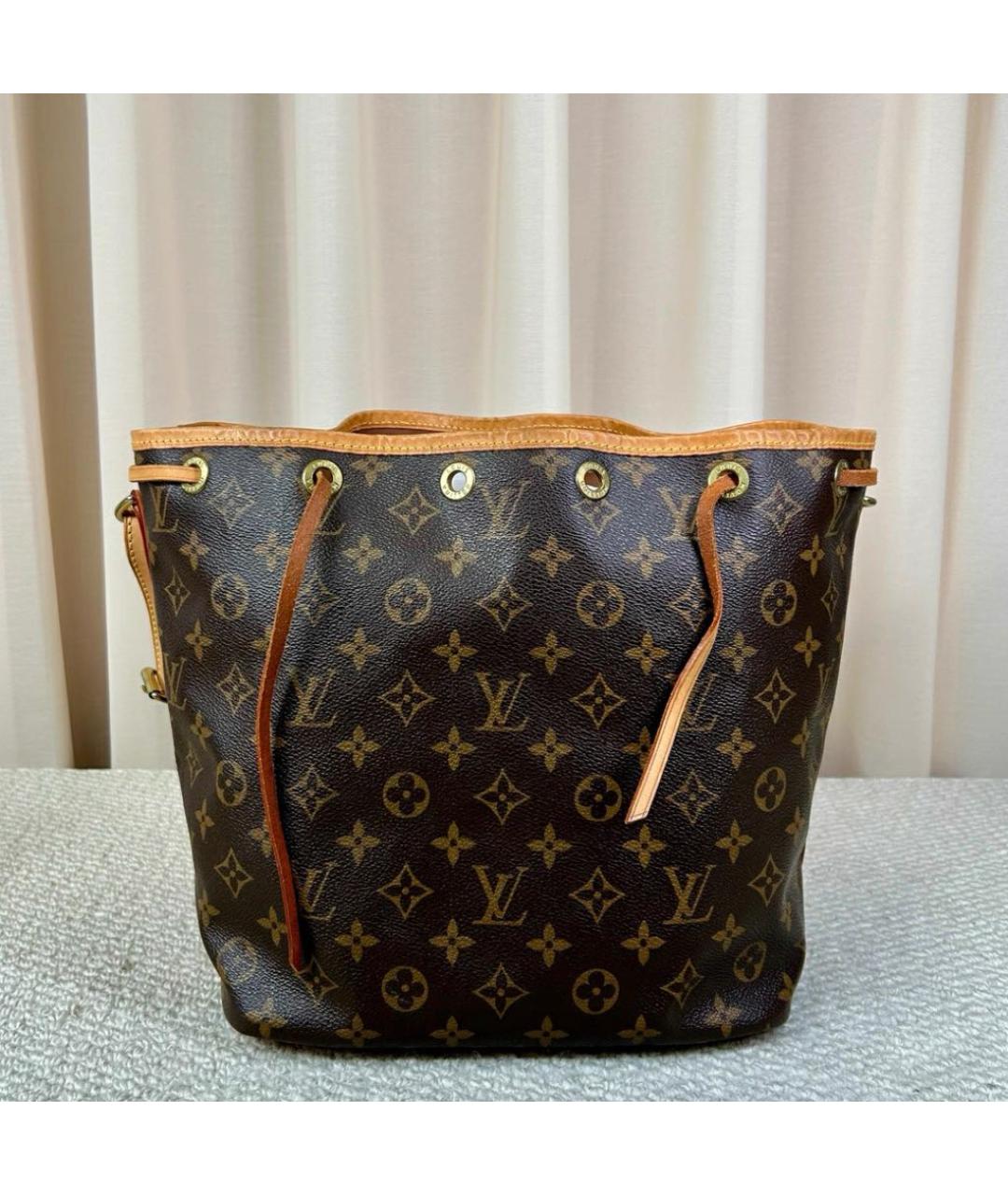 LOUIS VUITTON Коричневая сумка через плечо, фото 3
