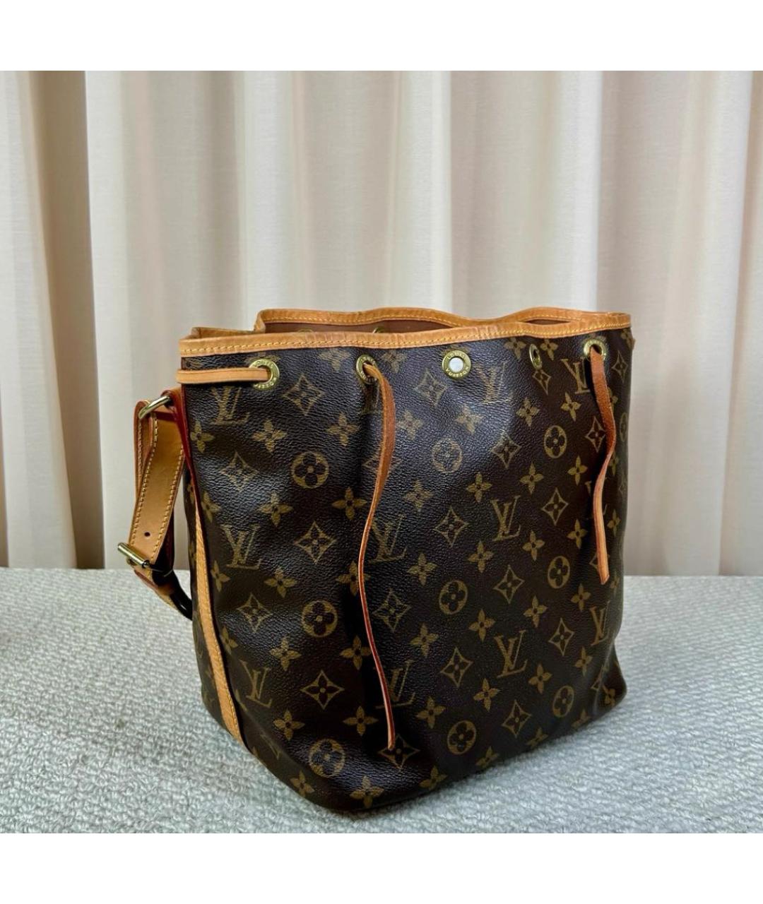 LOUIS VUITTON Коричневая сумка через плечо, фото 4