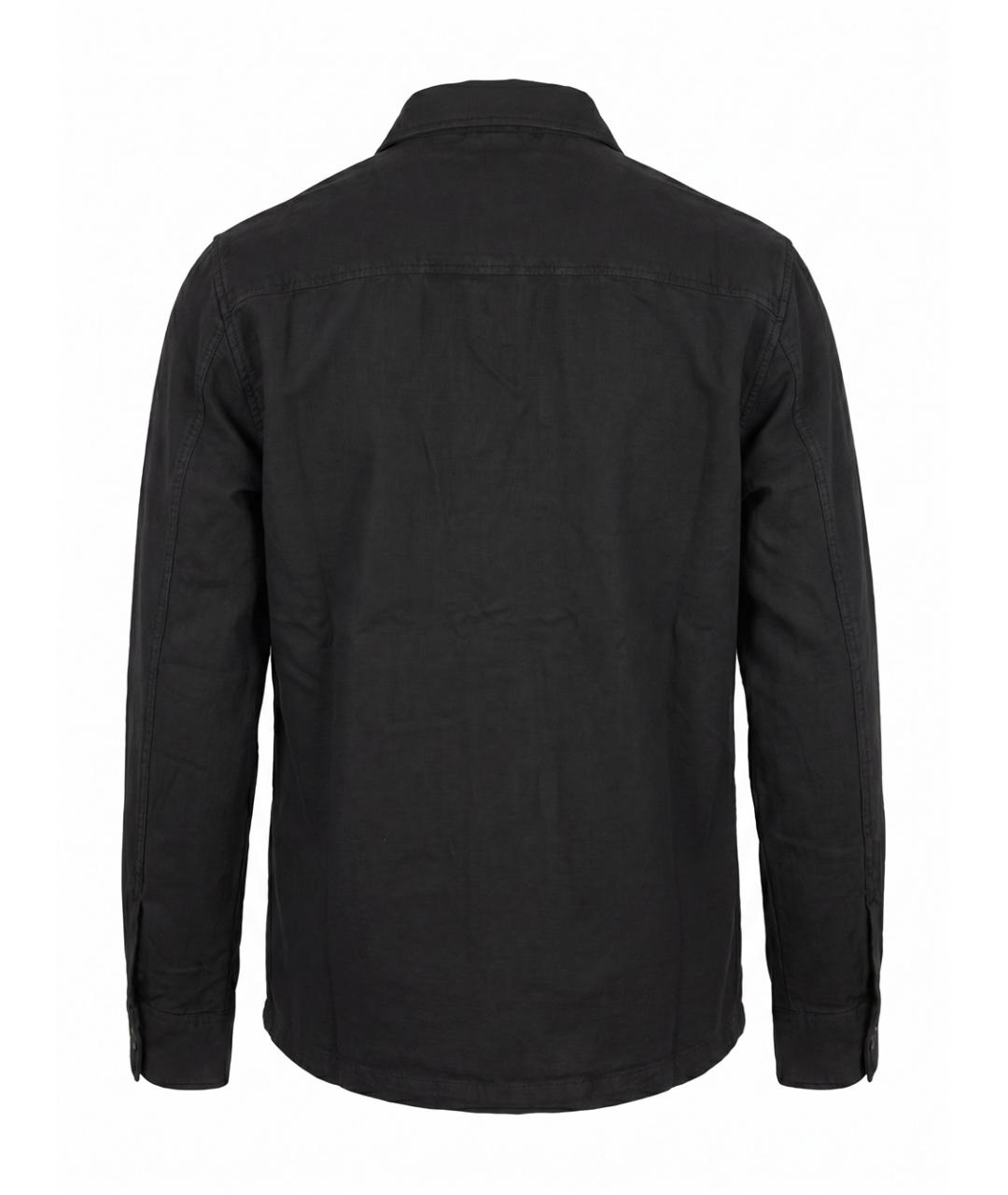 CP COMPANY Черная хлопковая куртка, фото 2