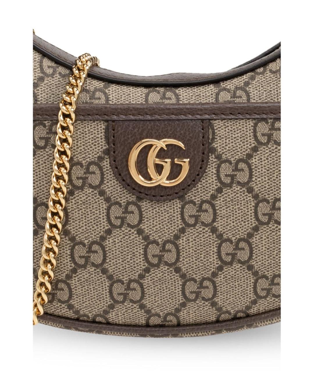 GUCCI Коричневая сумка с короткими ручками, фото 4