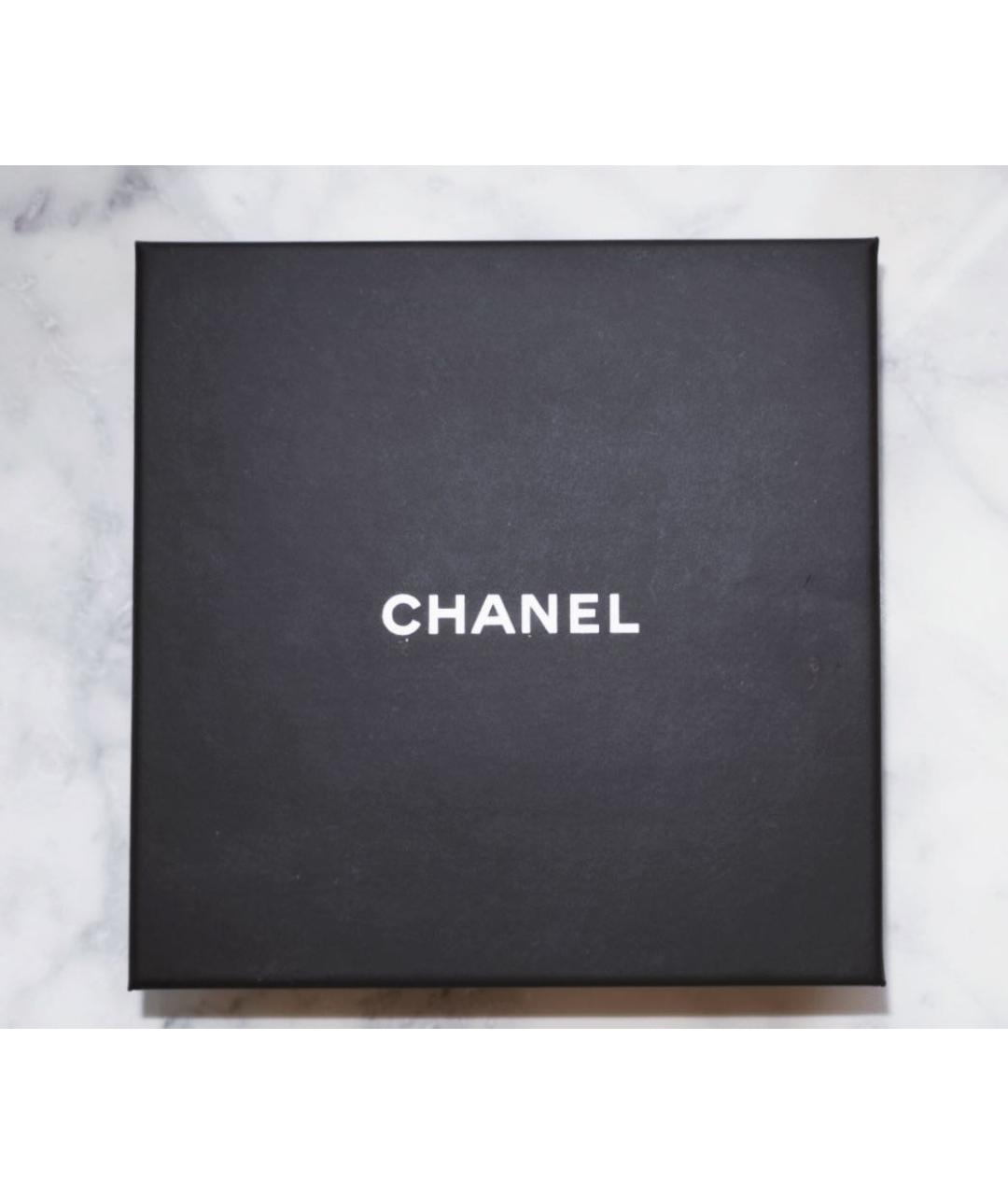 CHANEL Черный латунный браслет, фото 4