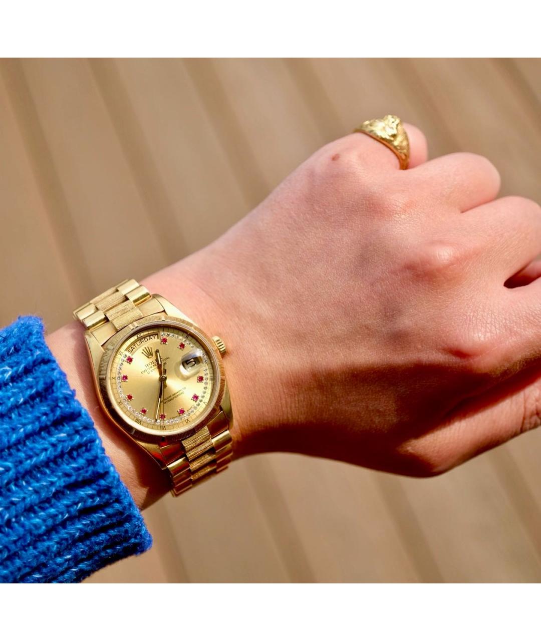 ROLEX Золотые часы из желтого золота, фото 2