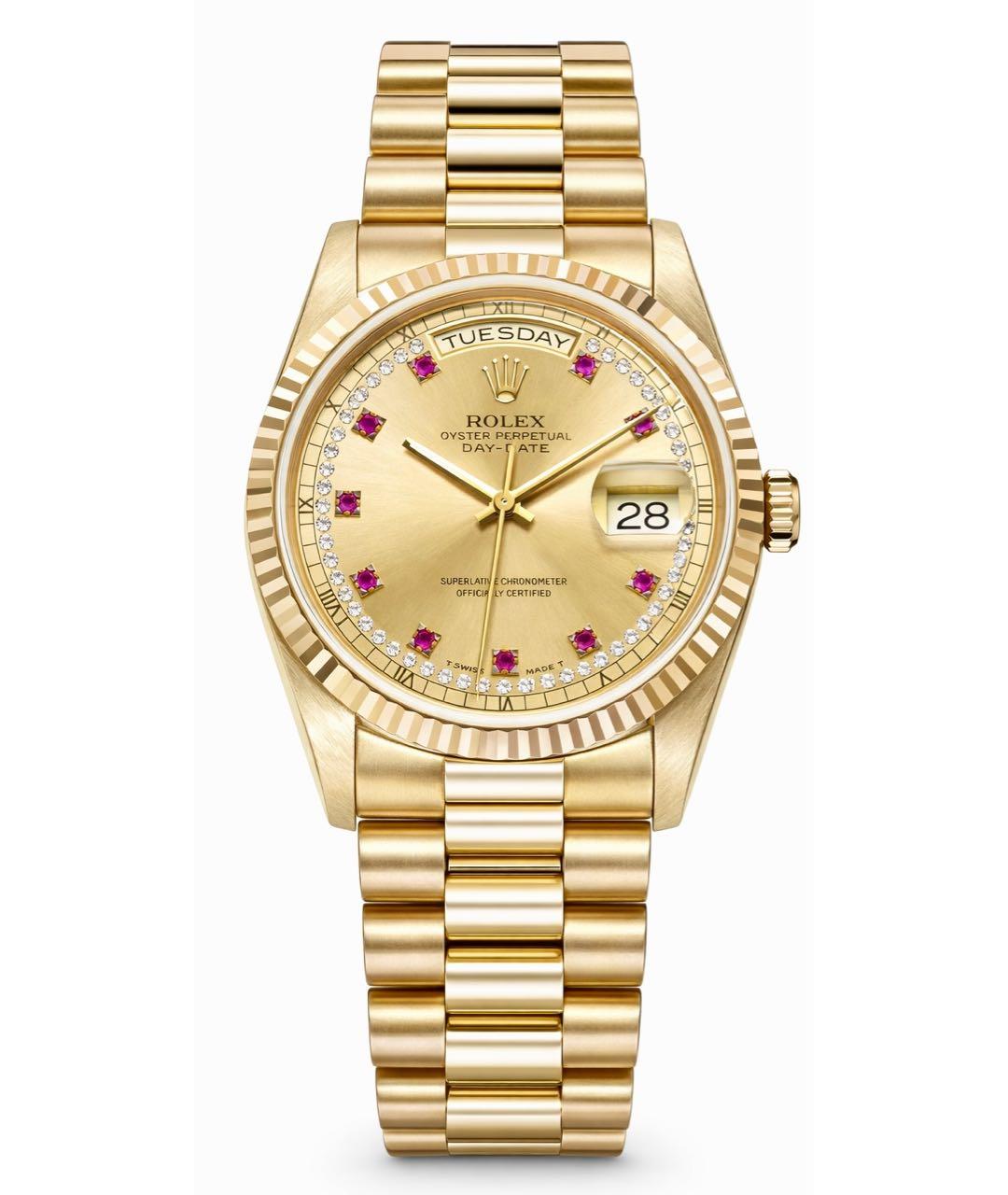 ROLEX Золотые часы из желтого золота, фото 1