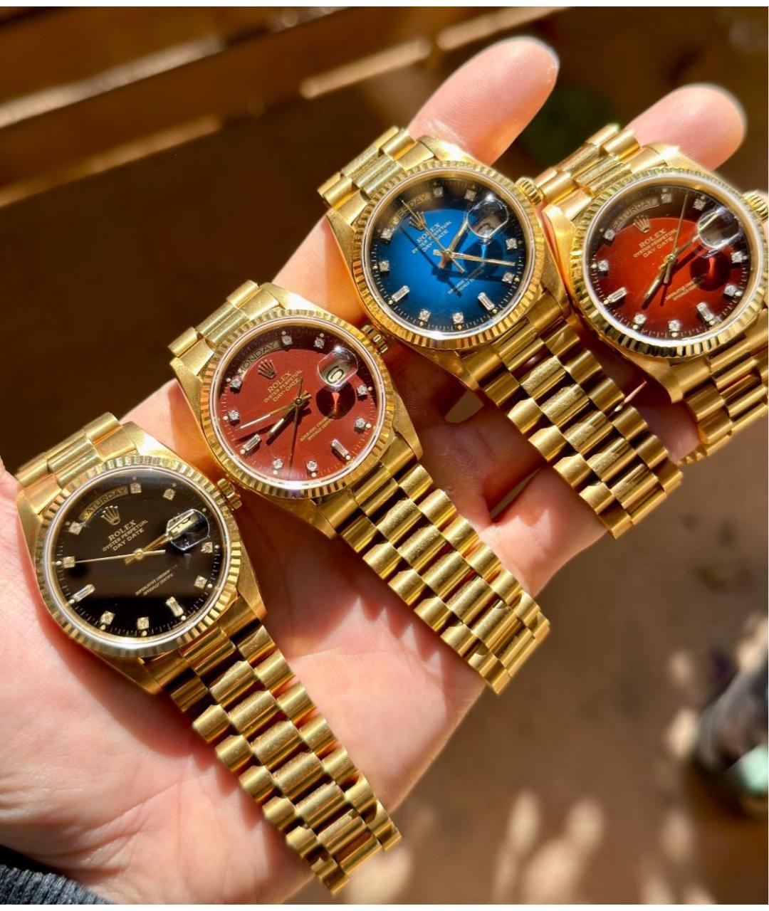 ROLEX Золотые часы из желтого золота, фото 5