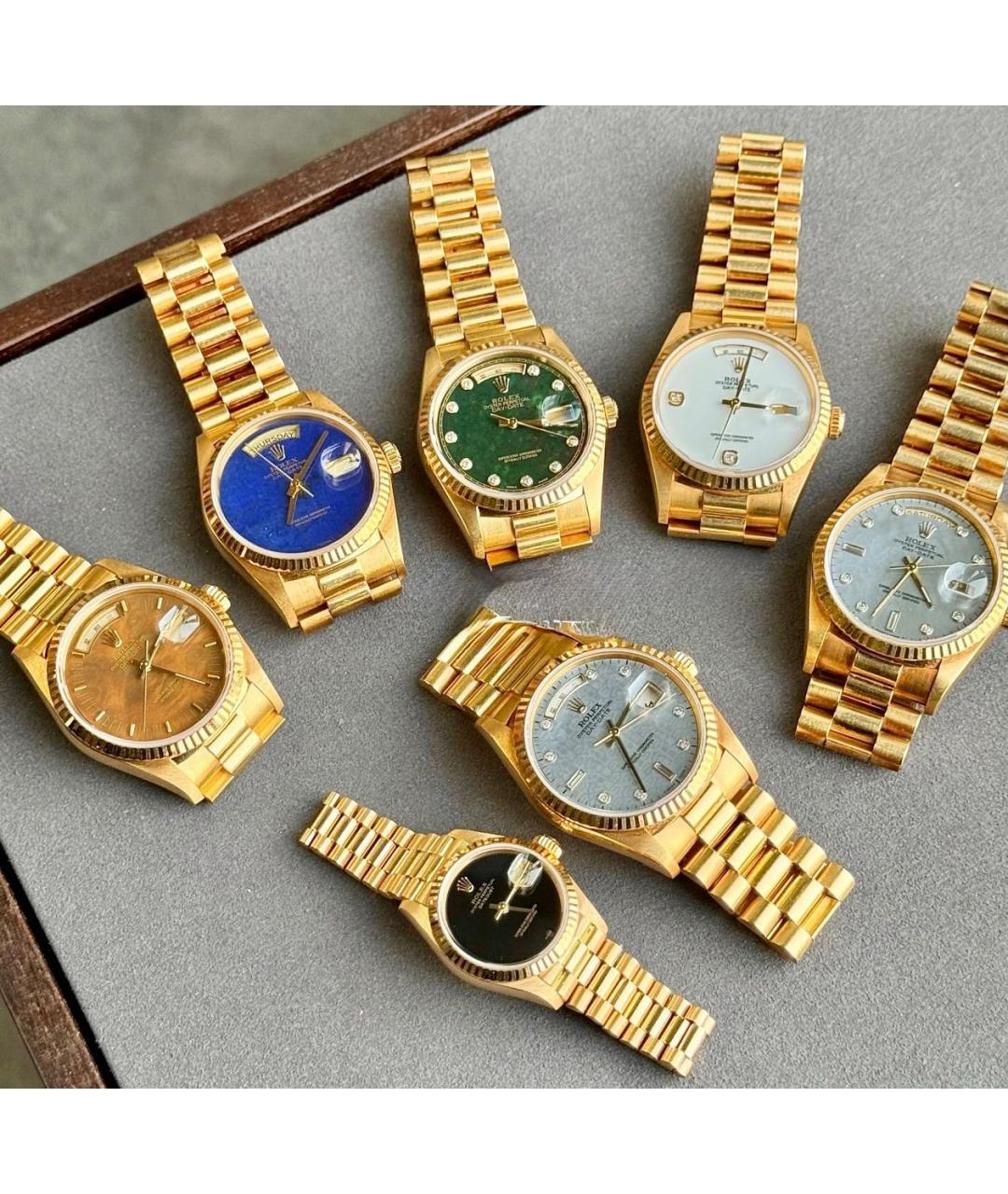ROLEX Золотые часы из желтого золота, фото 8