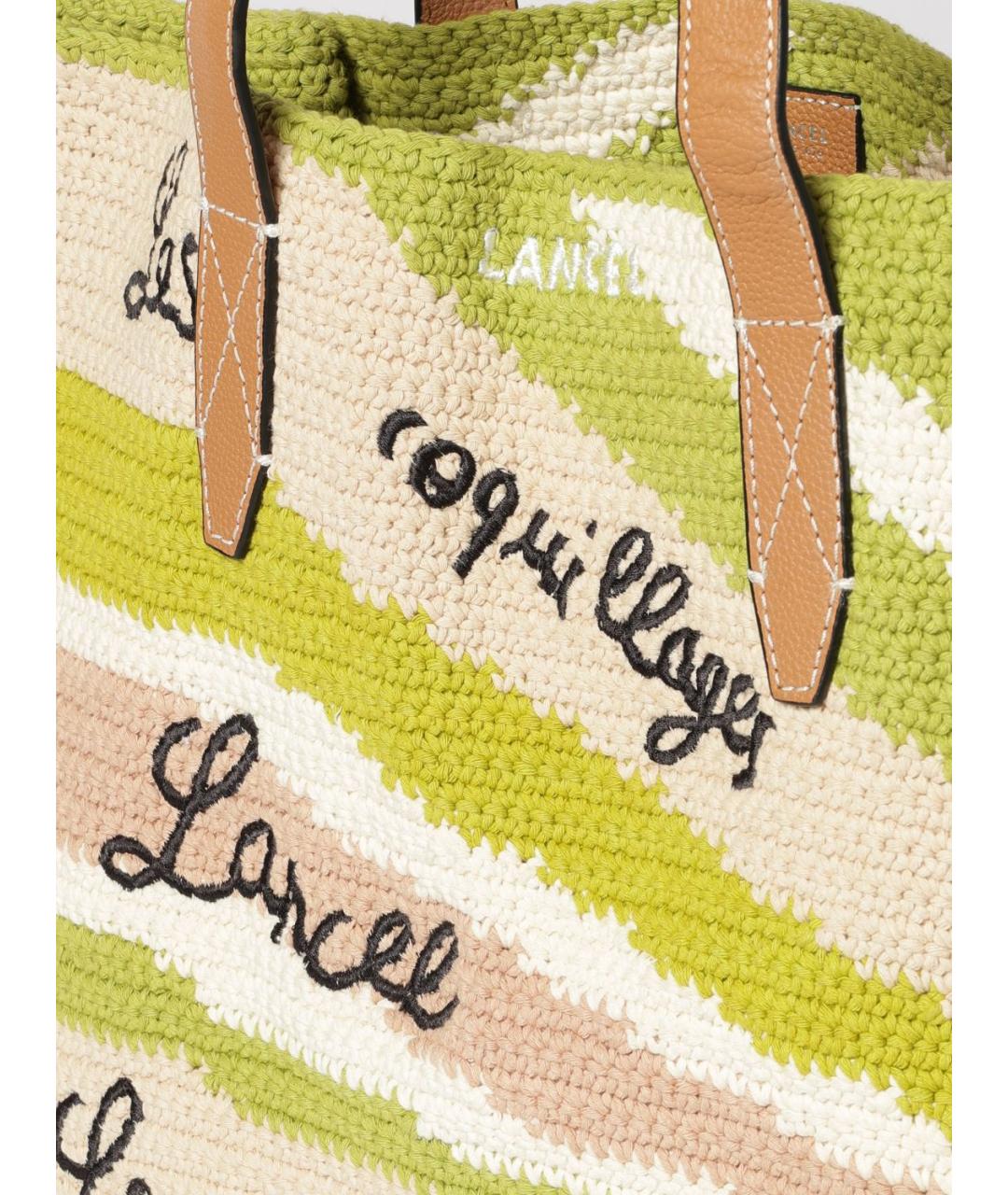 LANCEL Мульти тканевая сумка тоут, фото 3