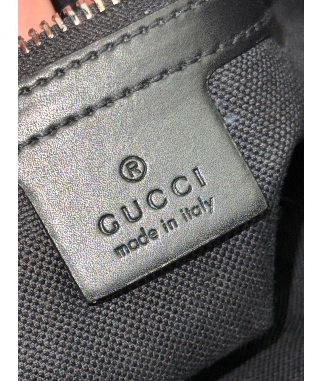 GUCCI Черная барсетка, фото 5