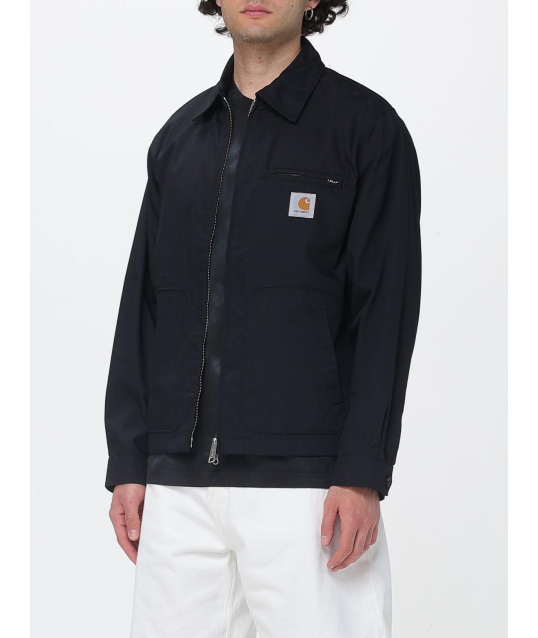 CARHARTT WIP Черная полиэстеровая куртка, фото 3