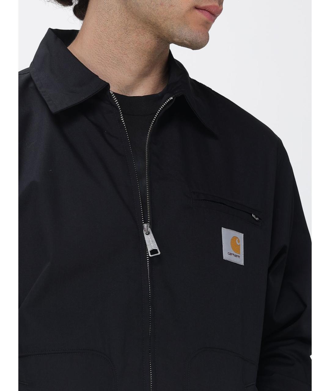 CARHARTT WIP Черная полиэстеровая куртка, фото 4