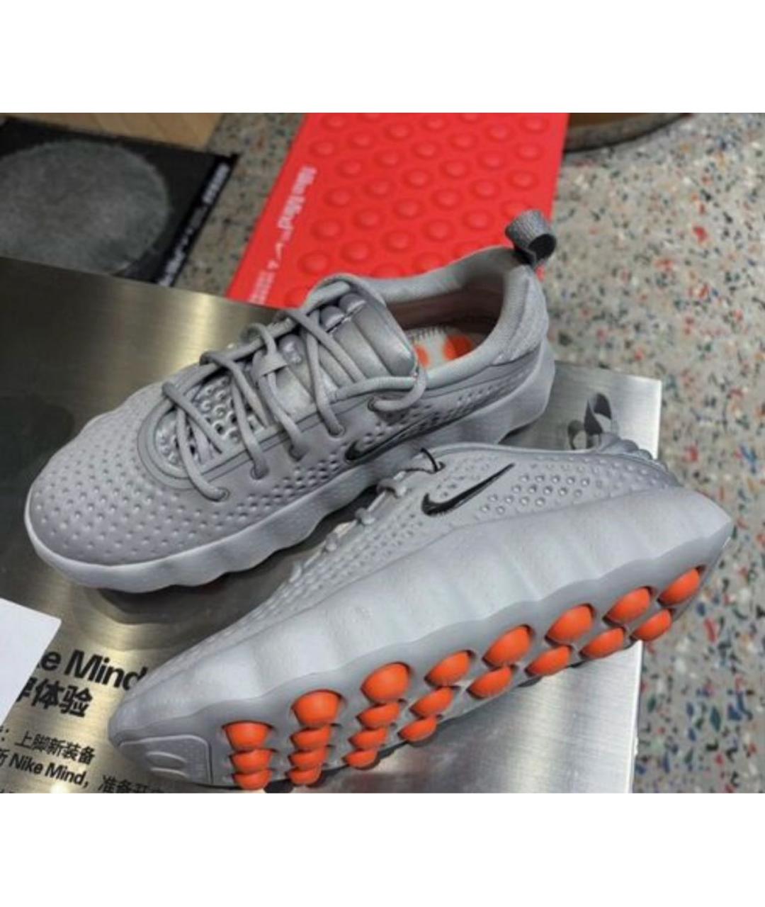 NIKE Серые кроссовки, фото 5