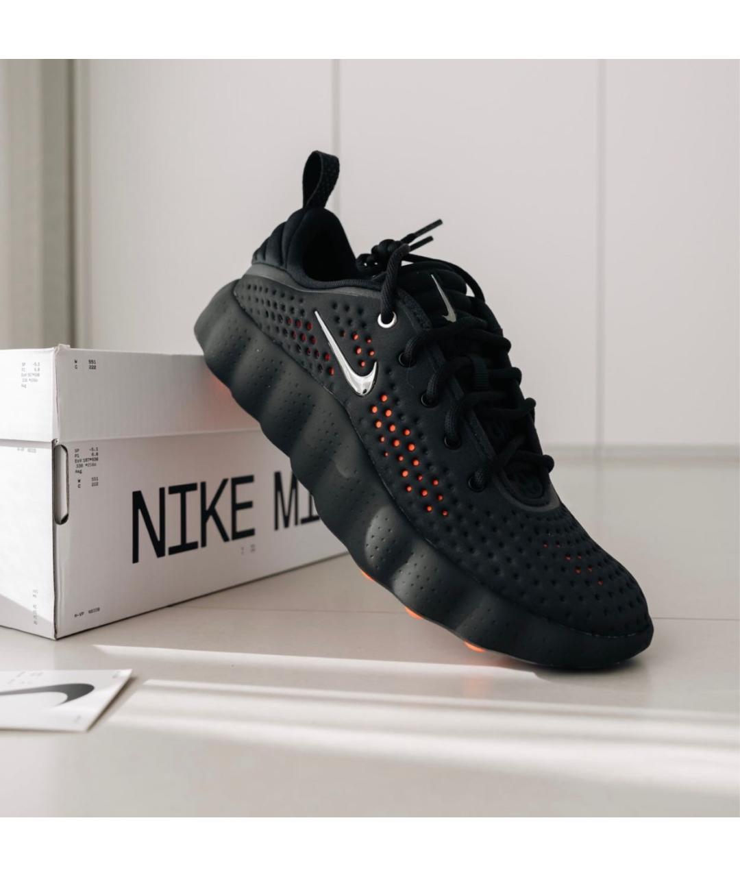 NIKE Черные низкие кроссовки / кеды, фото 3