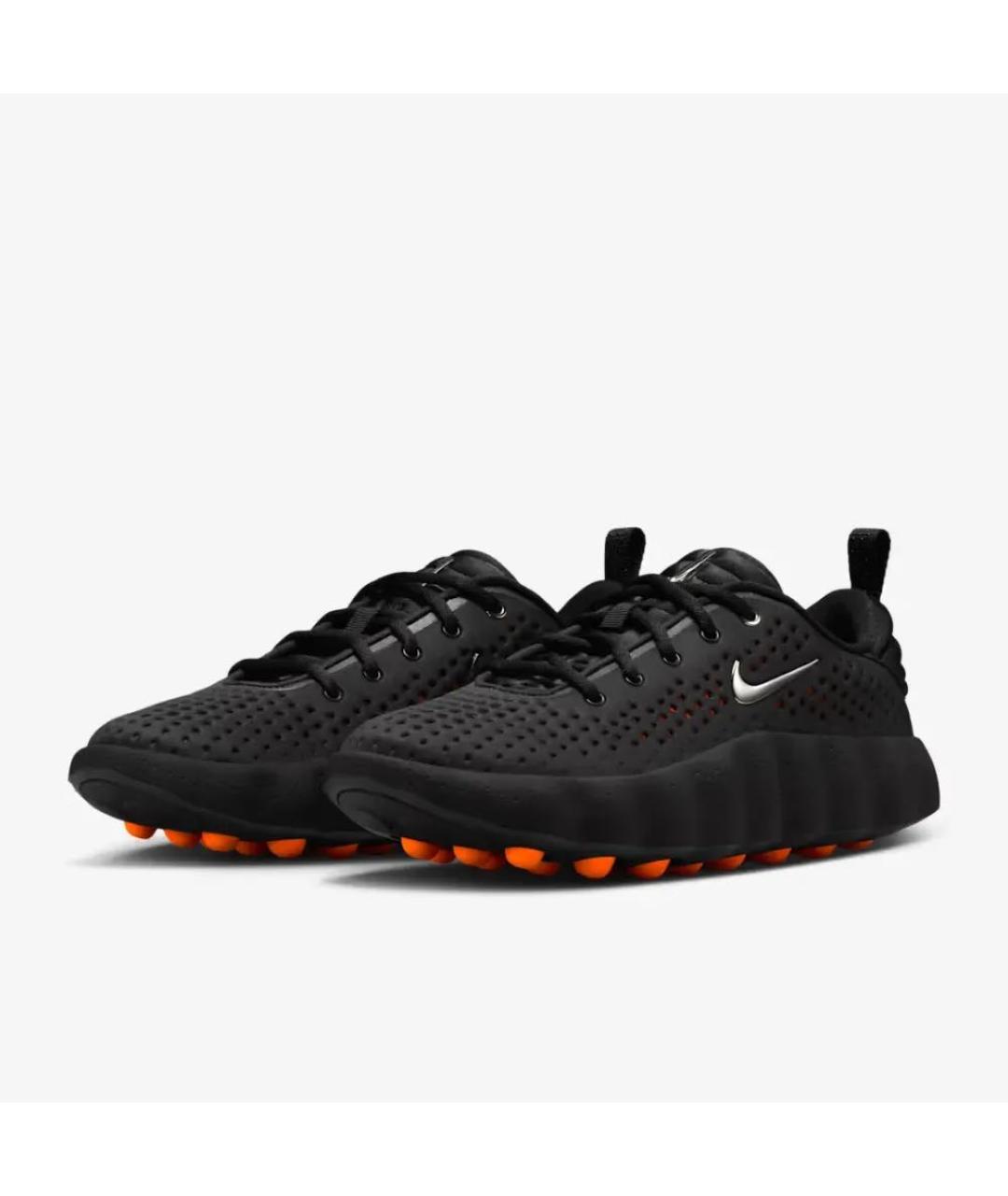 NIKE Черные низкие кроссовки / кеды, фото 2