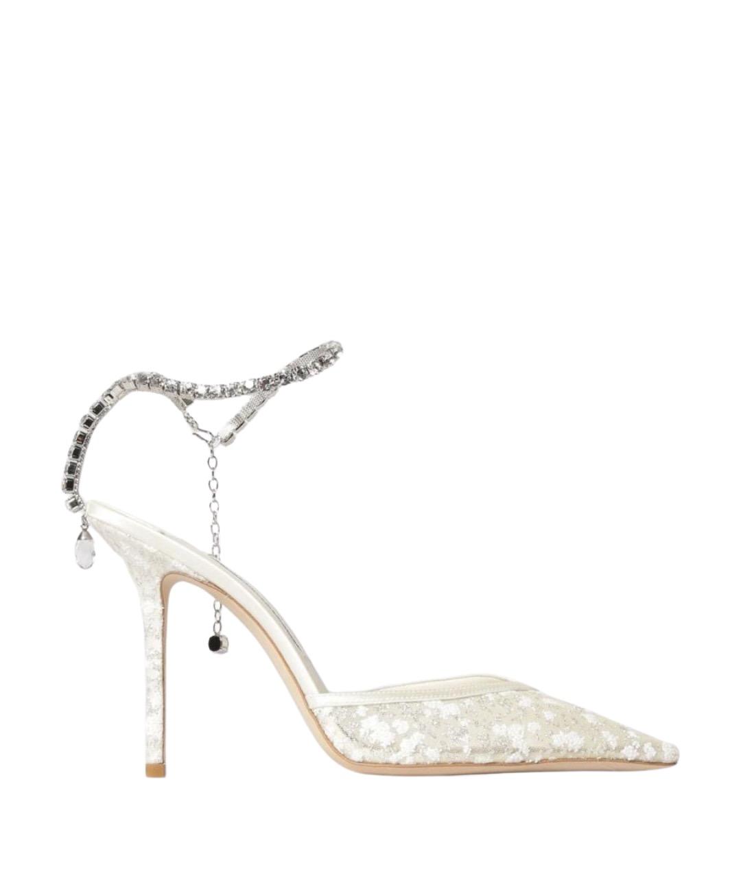 JIMMY CHOO Серебряные туфли, фото 1
