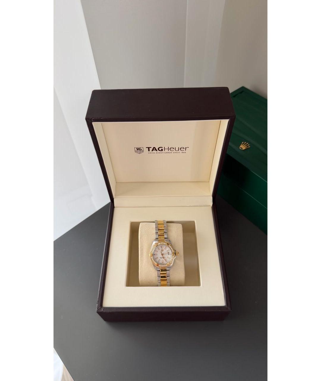 TAG HEUER Золотые часы из желтого золота, фото 3