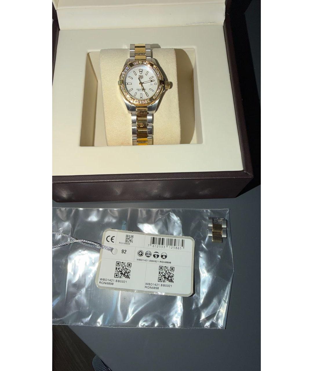 TAG HEUER Золотые часы из желтого золота, фото 2