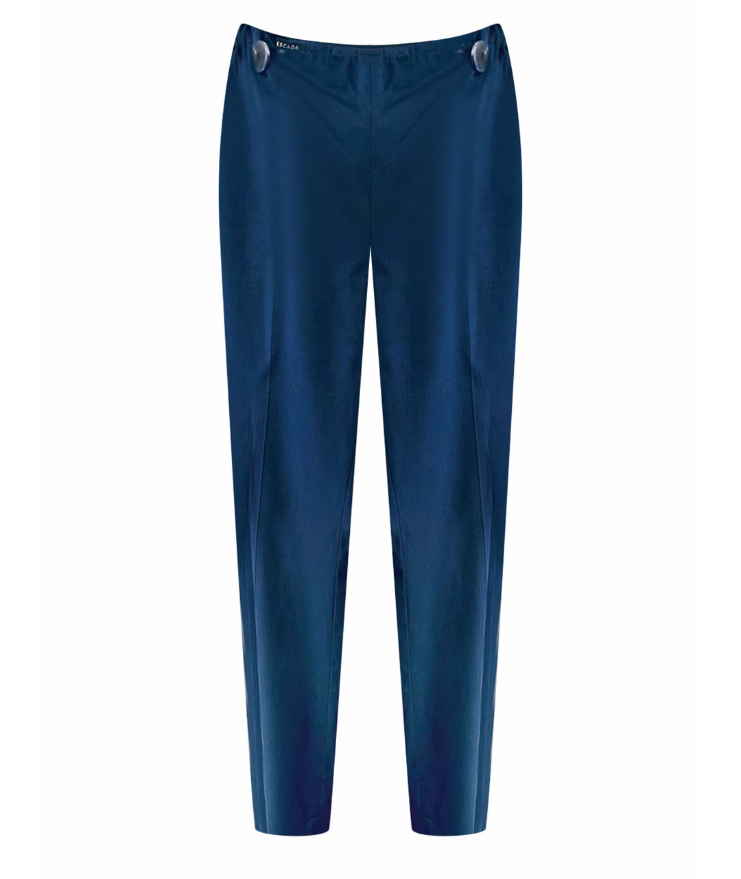 ESCADA Синие вискозные прямые брюки, фото 1