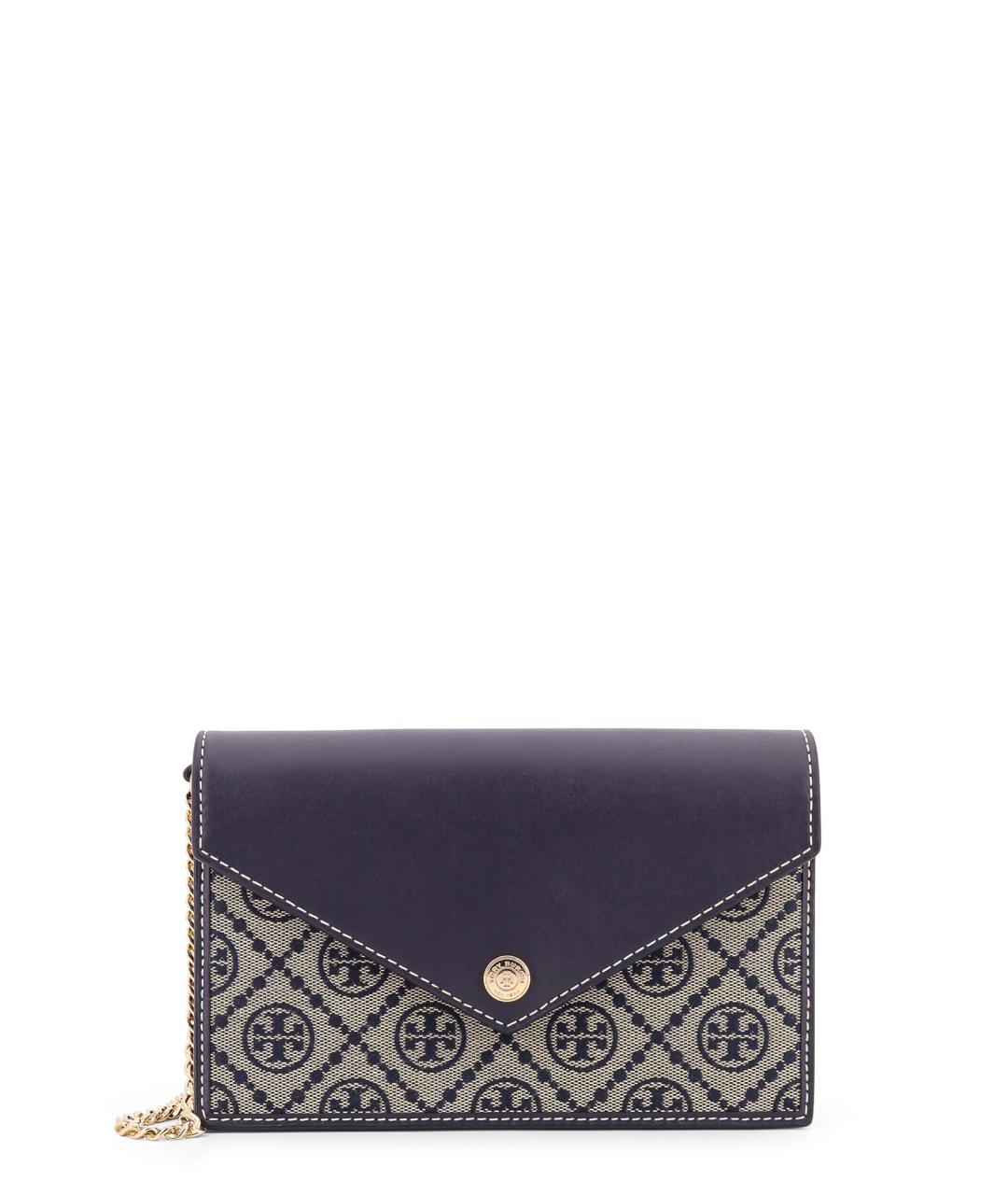 TORY BURCH Фиолетовый полиуретановый кошелек, фото 1