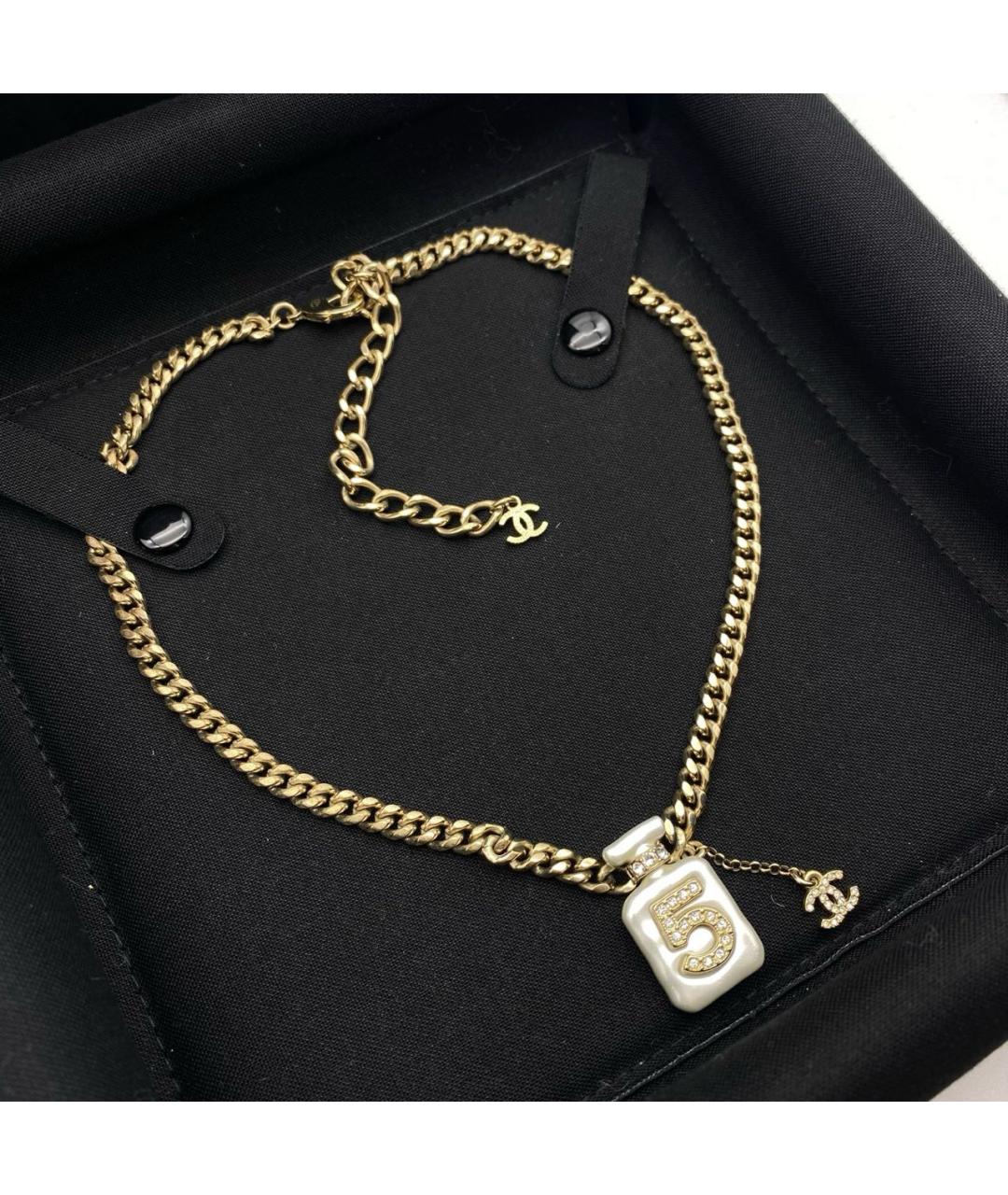 CHANEL Золотой чокер, фото 2