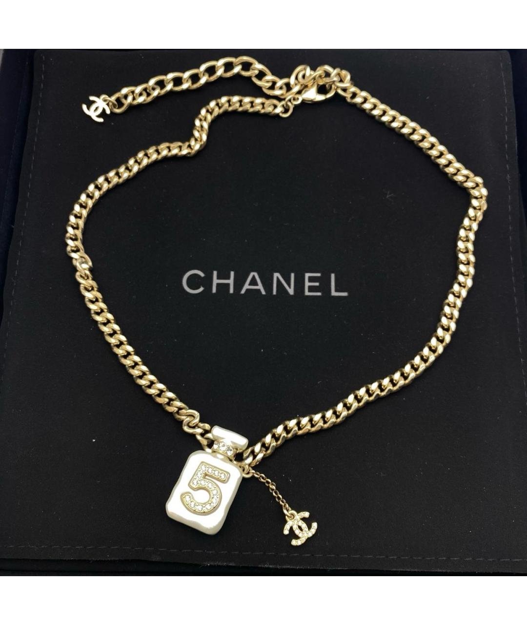 CHANEL Золотой чокер, фото 5