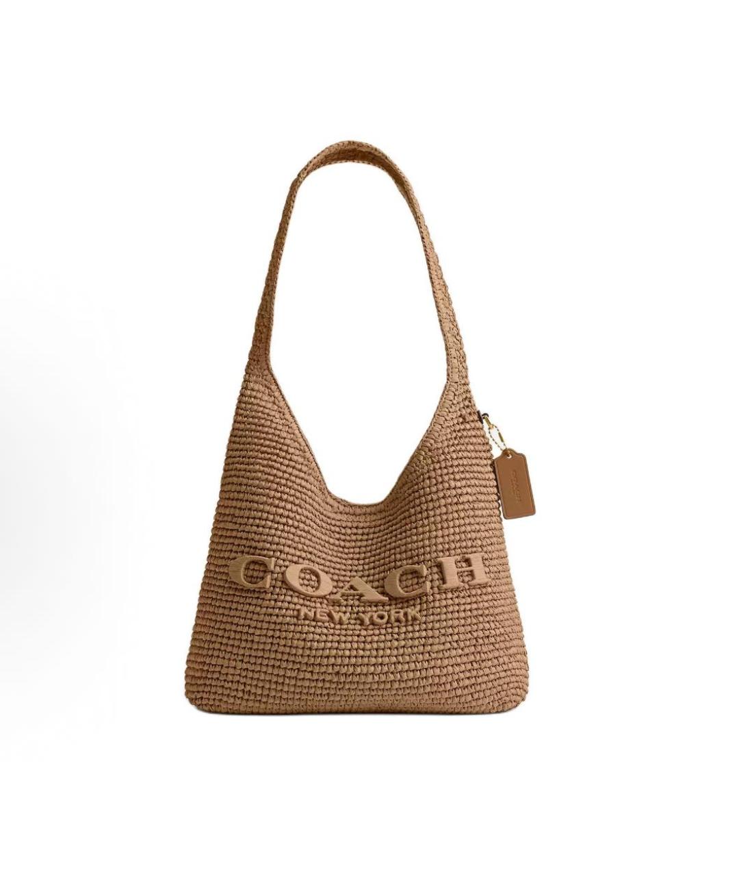 COACH Коричневая сумка тоут, фото 8