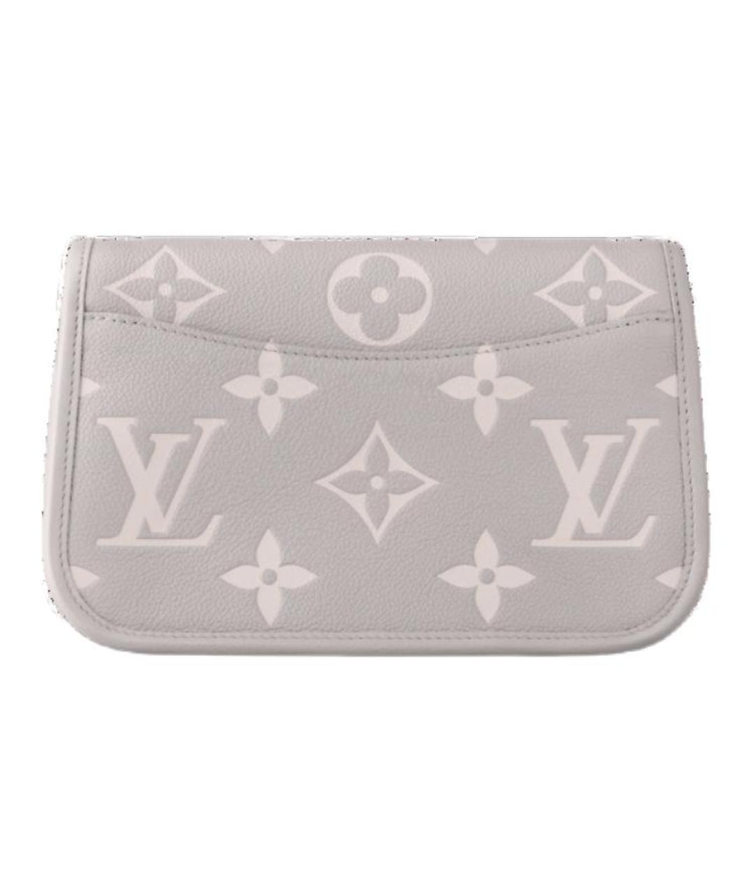 LOUIS VUITTON Серая сумка через плечо, фото 3