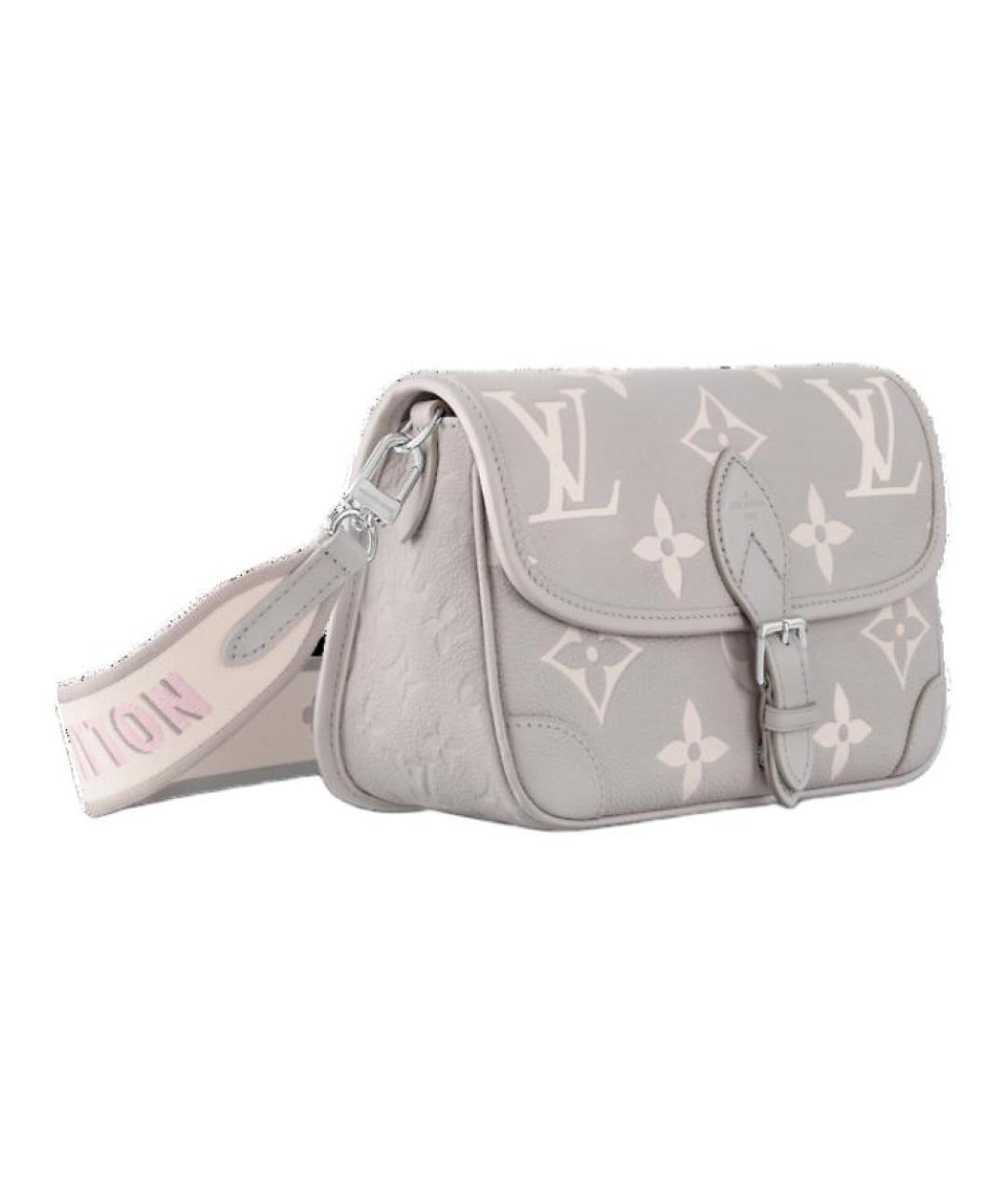 LOUIS VUITTON Серая сумка через плечо, фото 2